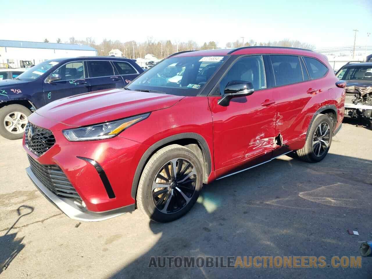 5TDJZRBH0MS097236 TOYOTA HIGHLANDER 2021