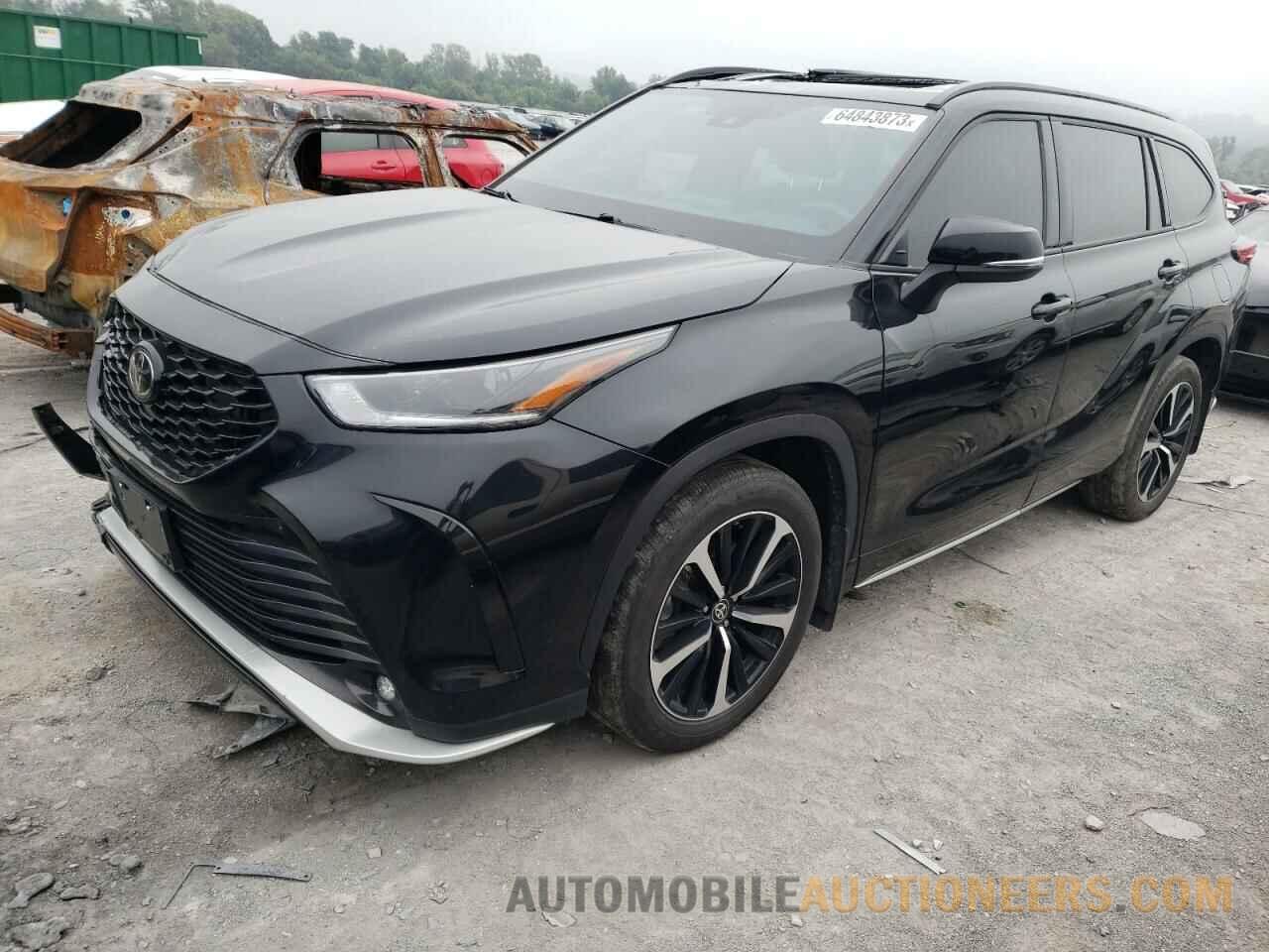 5TDJZRBH0MS115492 TOYOTA HIGHLANDER 2021