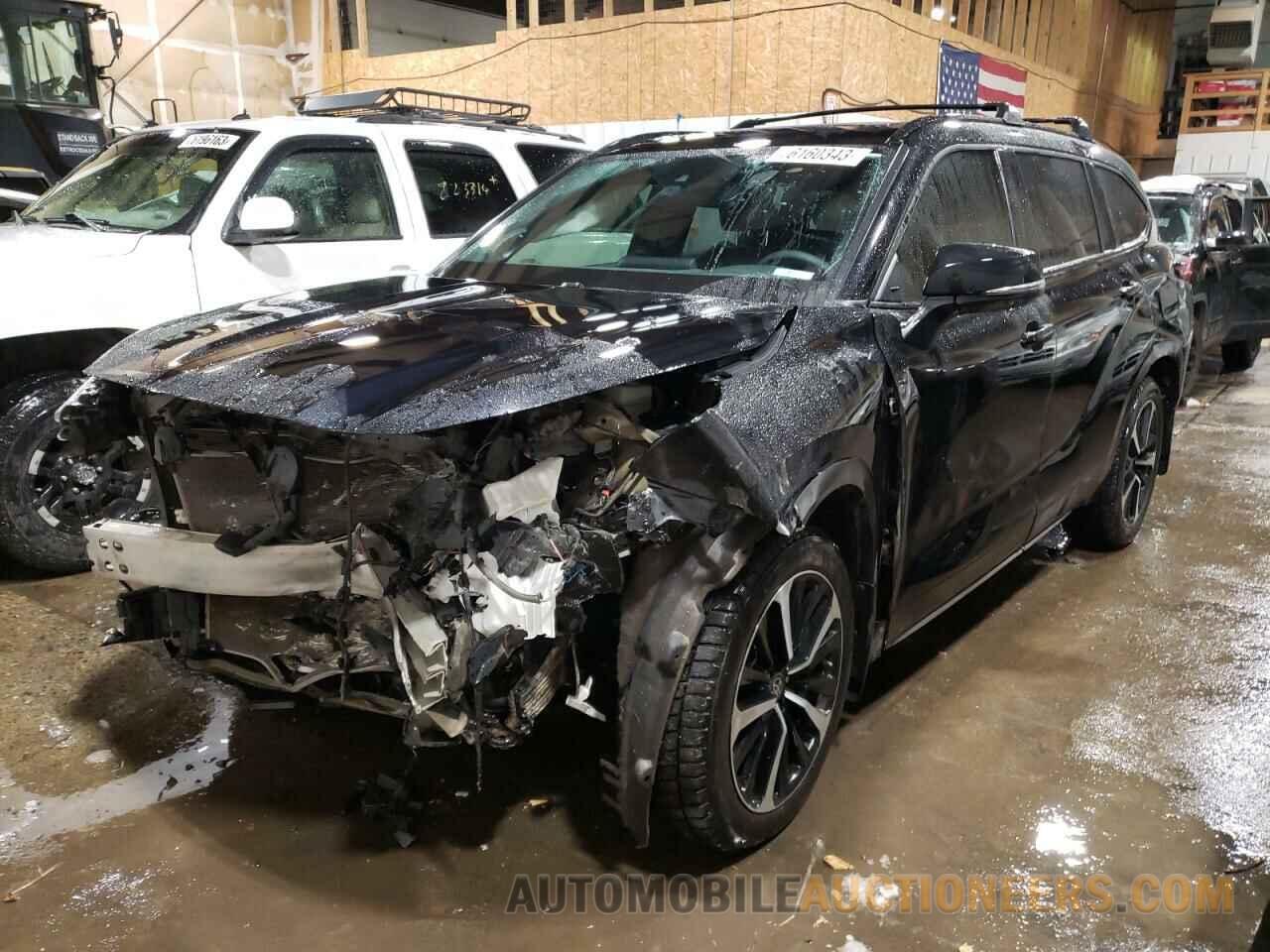 5TDJZRBH0MS152106 TOYOTA HIGHLANDER 2021