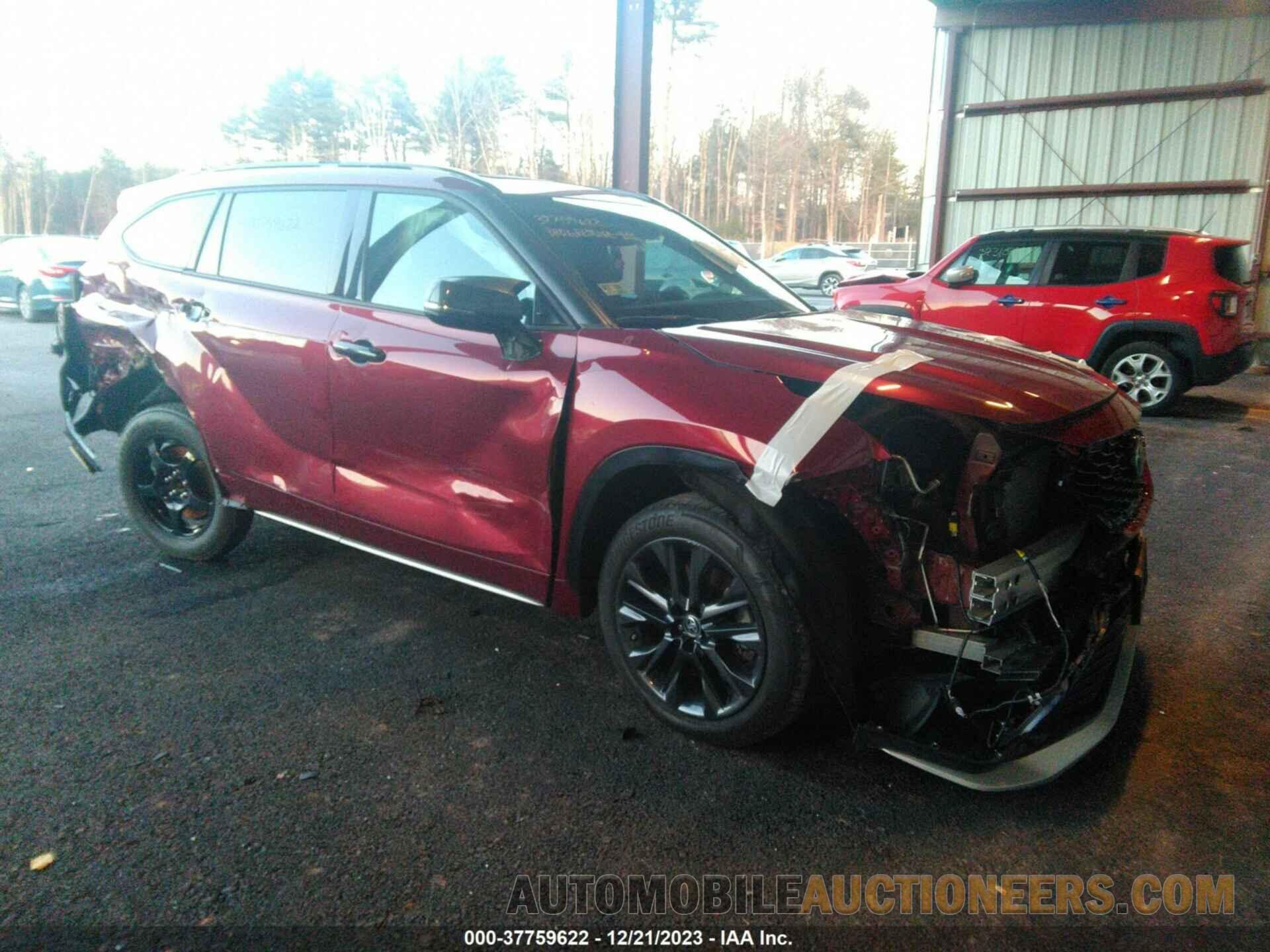 5TDJZRBH0NS233883 TOYOTA HIGHLANDER 2022