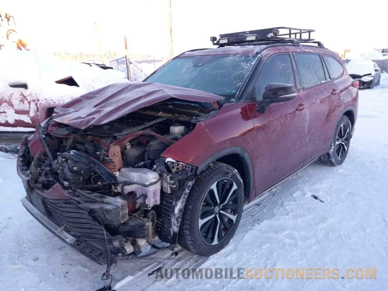 5TDJZRBH2MS075951 TOYOTA HIGHLANDER 2021