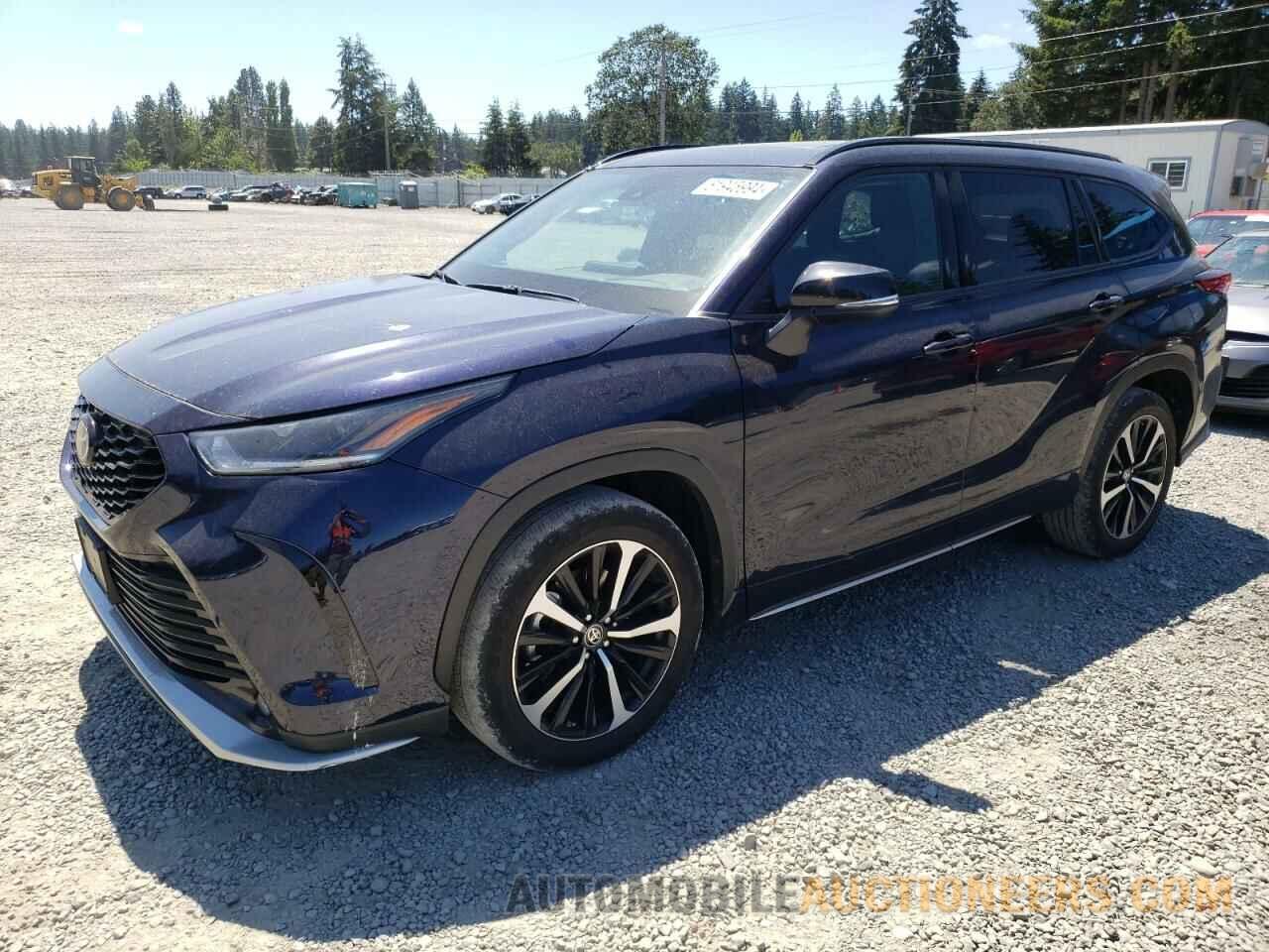 5TDJZRBH3MS070502 TOYOTA HIGHLANDER 2021