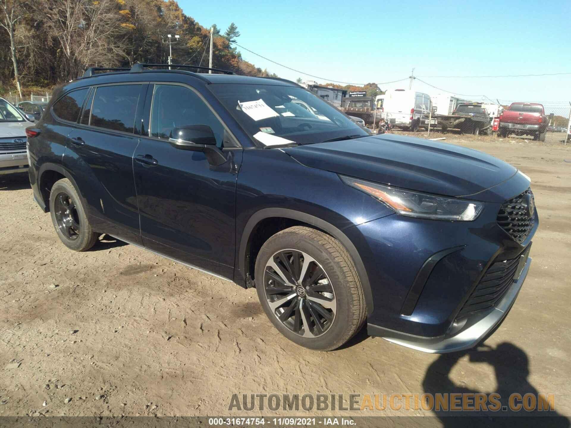 5TDJZRBH4MS082108 TOYOTA HIGHLANDER 2021