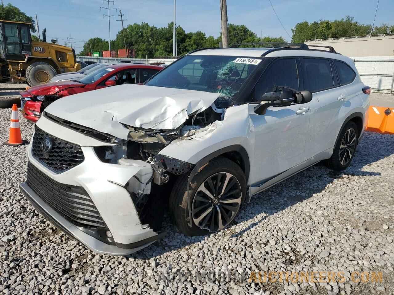 5TDJZRBH4NS185384 TOYOTA HIGHLANDER 2022