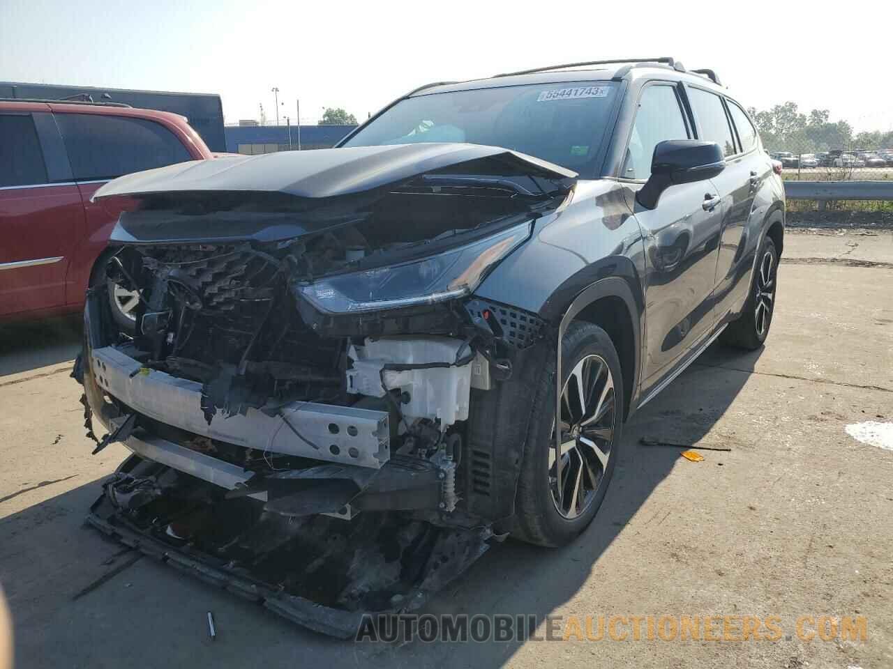 5TDJZRBH8MS063609 TOYOTA HIGHLANDER 2021