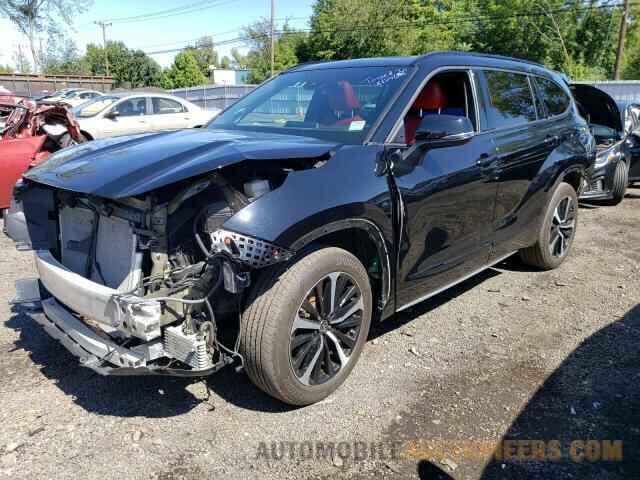 5TDJZRBH8MS103042 TOYOTA HIGHLANDER 2021