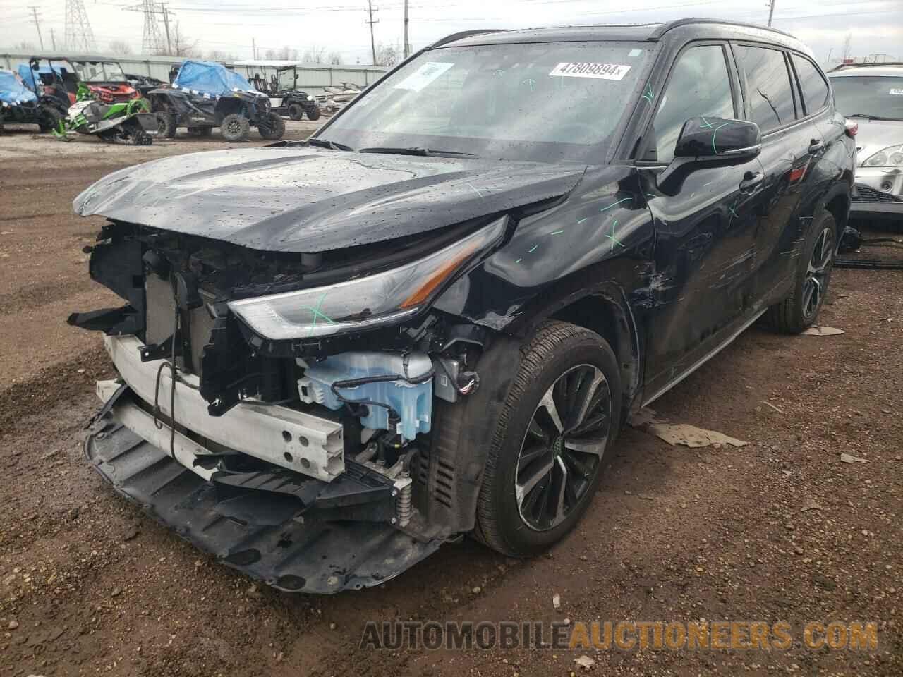 5TDJZRBHXMS134552 TOYOTA HIGHLANDER 2021