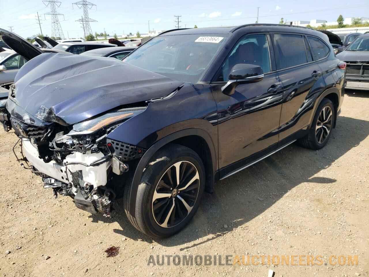 5TDJZRBHXMS147625 TOYOTA HIGHLANDER 2021