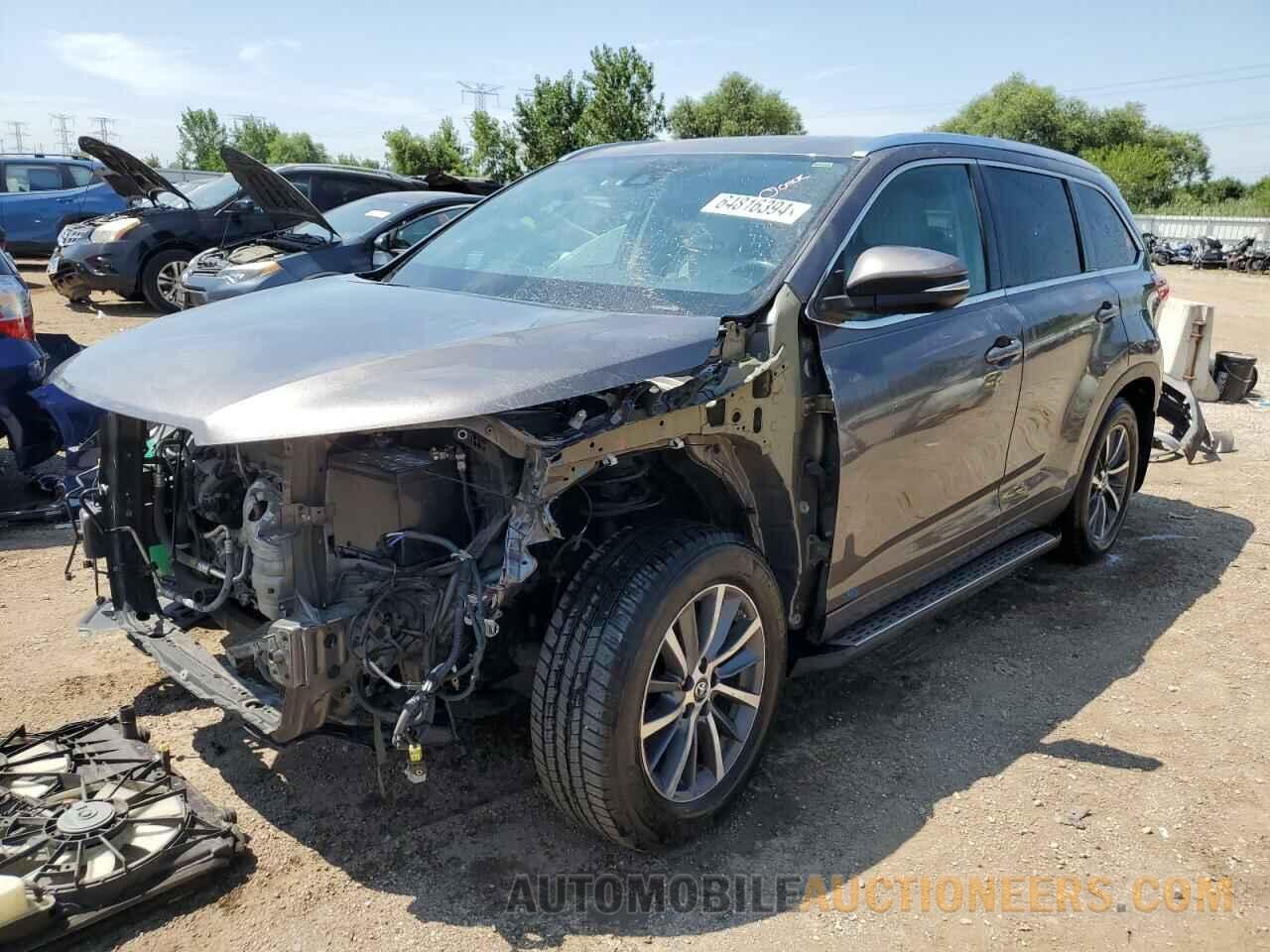 5TDJZRFH0HS364553 TOYOTA HIGHLANDER 2017