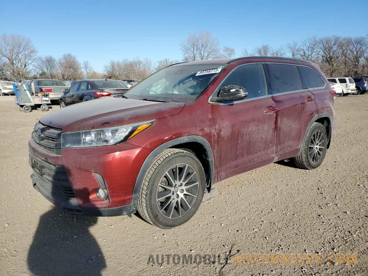 5TDJZRFH0HS371728 TOYOTA HIGHLANDER 2017