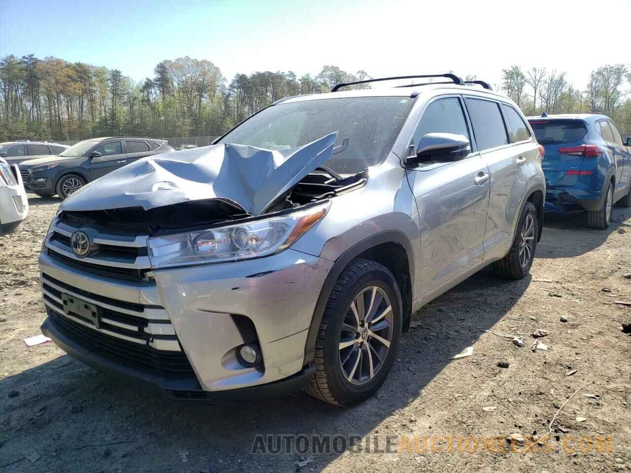 5TDJZRFH0HS373205 TOYOTA HIGHLANDER 2017