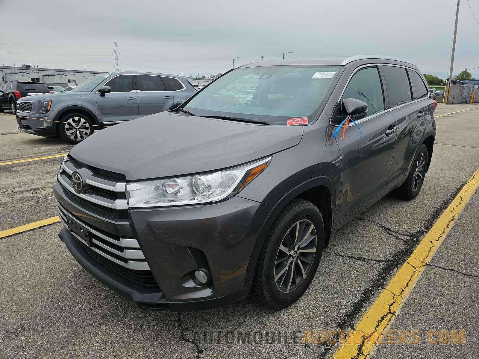 5TDJZRFH0HS374970 Toyota Highlander 2017