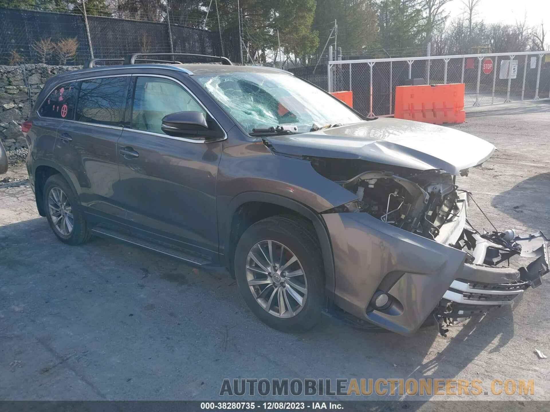 5TDJZRFH0HS389128 TOYOTA HIGHLANDER 2017