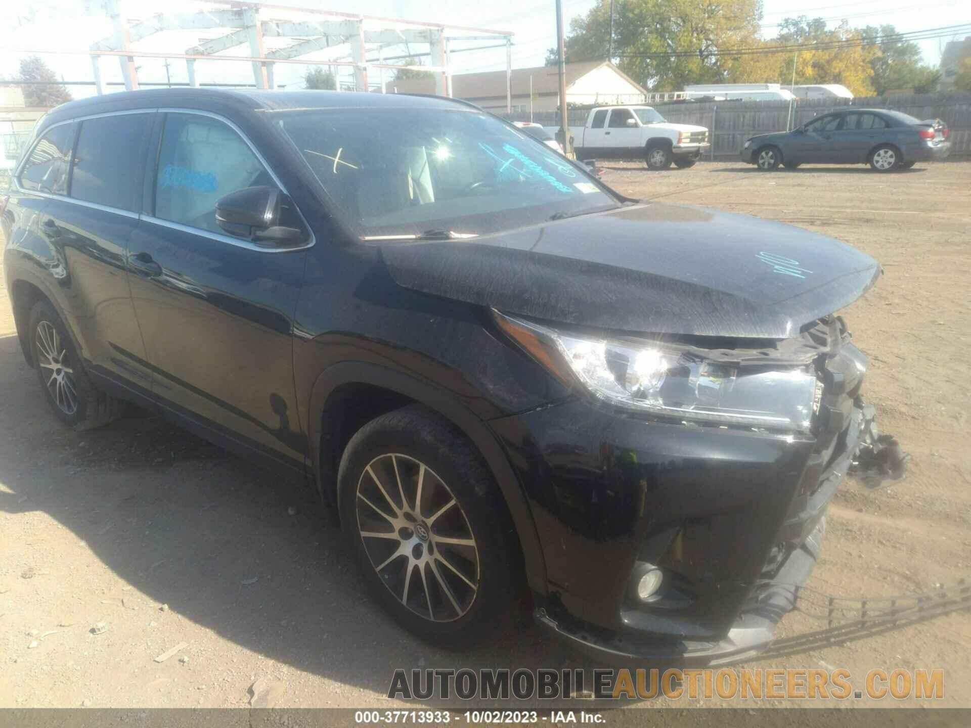 5TDJZRFH0HS396404 TOYOTA HIGHLANDER 2017