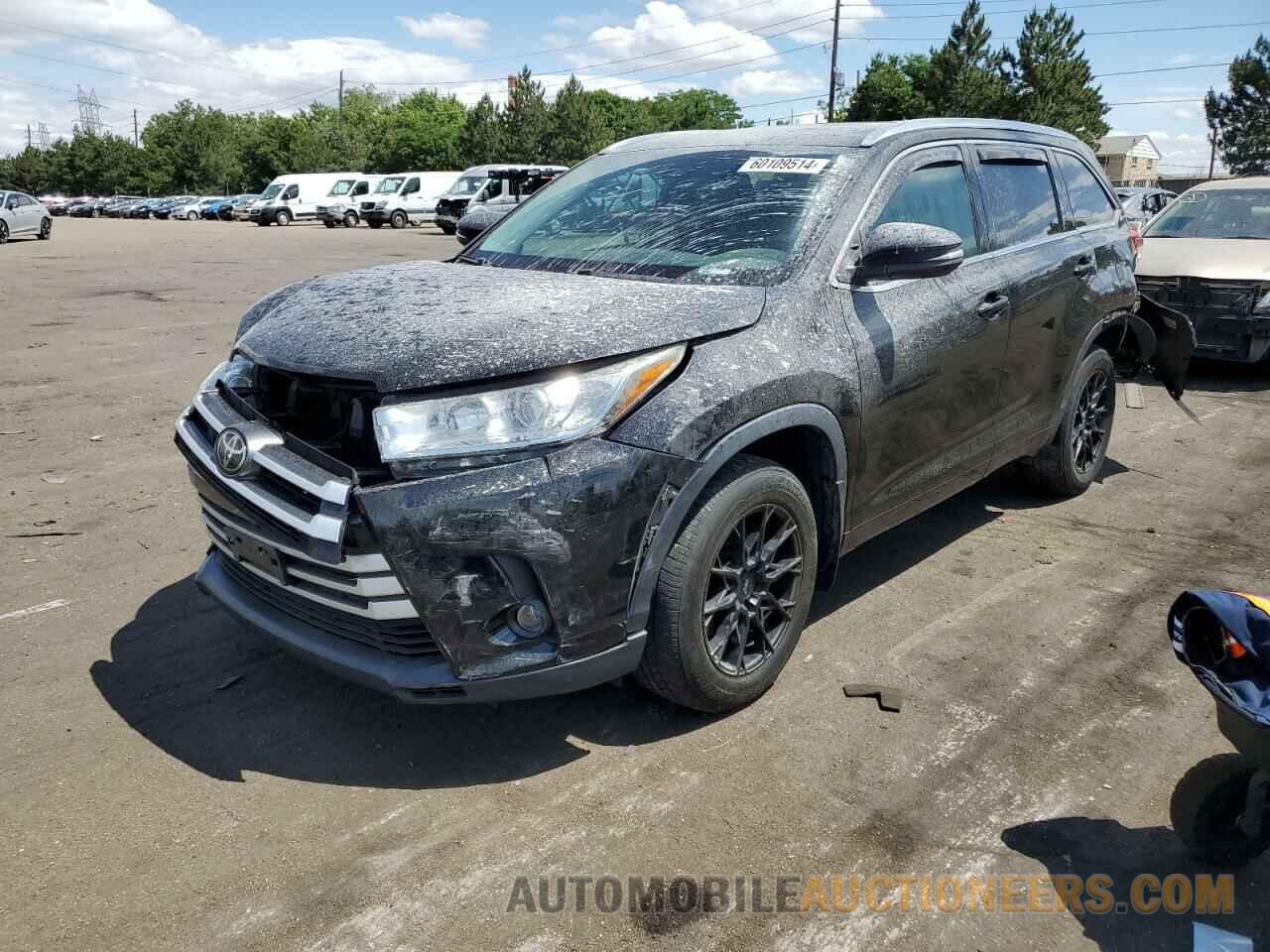 5TDJZRFH0HS397214 TOYOTA HIGHLANDER 2017