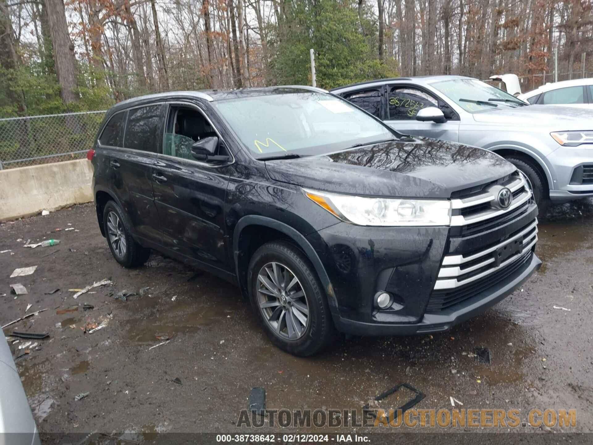 5TDJZRFH0HS406879 TOYOTA HIGHLANDER 2017