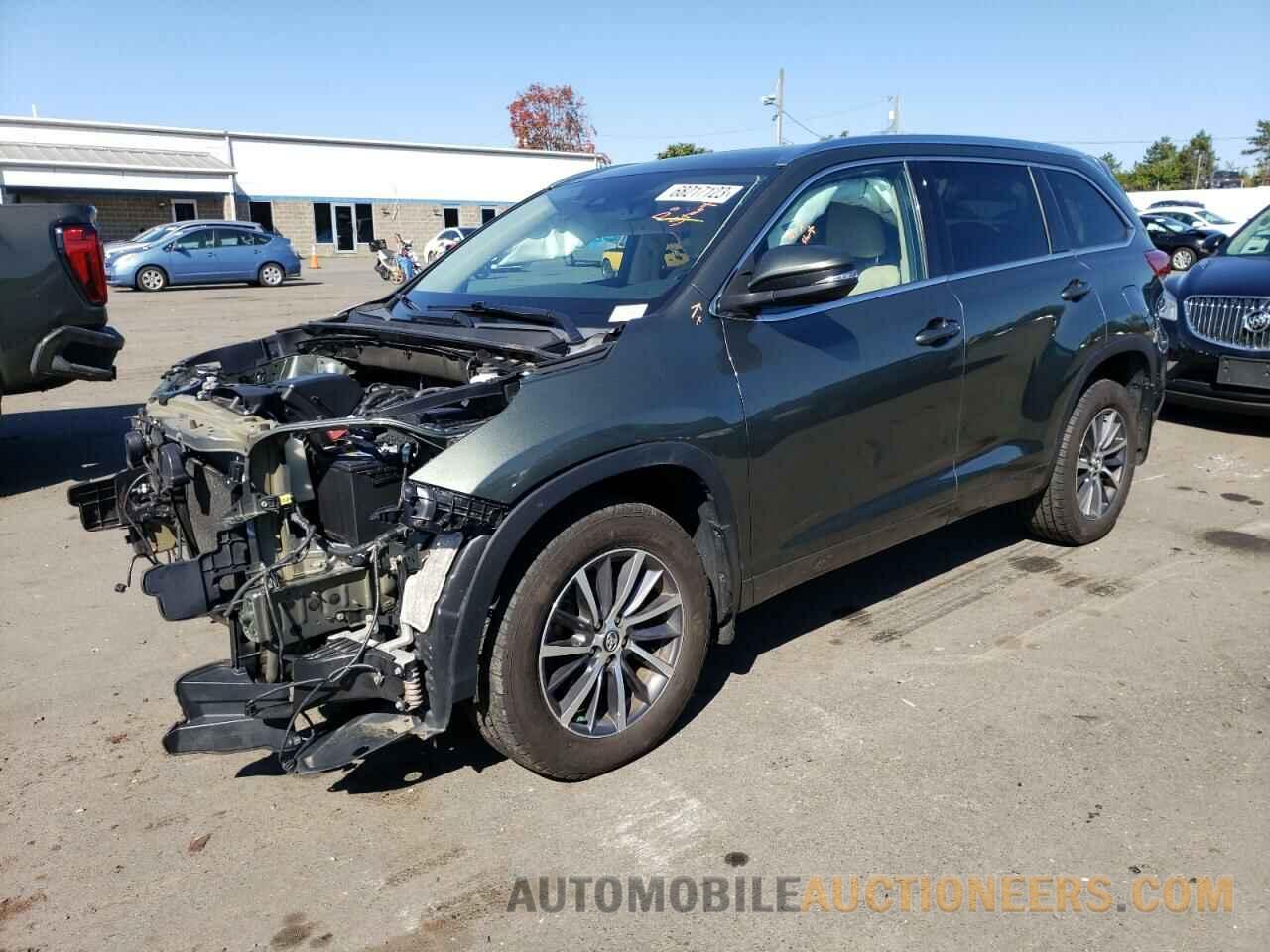 5TDJZRFH0HS411662 TOYOTA HIGHLANDER 2017