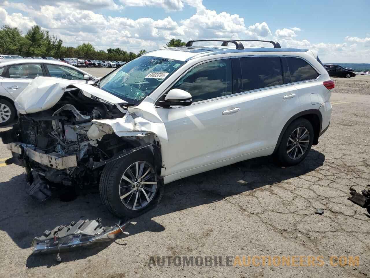 5TDJZRFH0HS425786 TOYOTA HIGHLANDER 2017