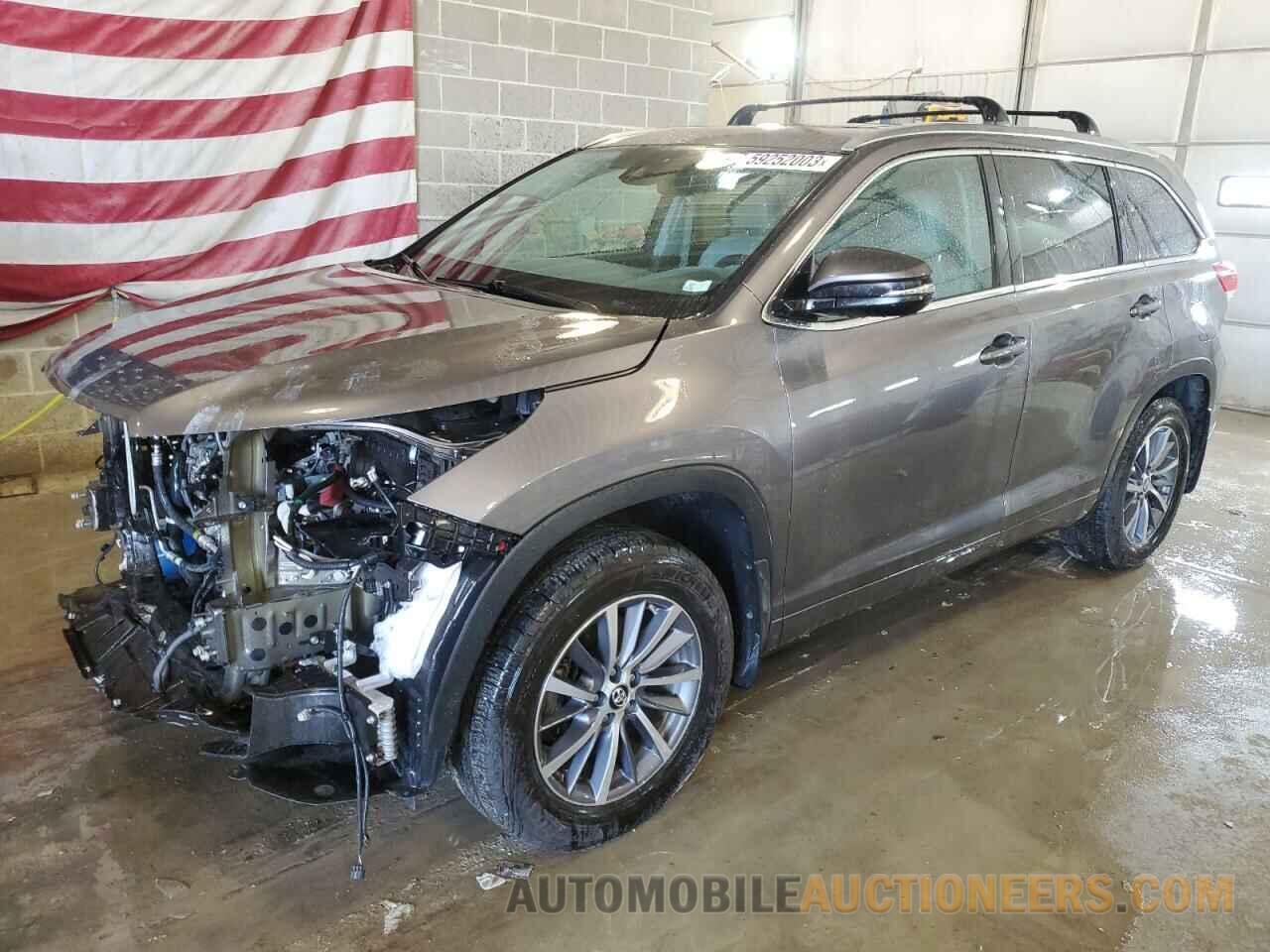 5TDJZRFH0HS430468 TOYOTA HIGHLANDER 2017