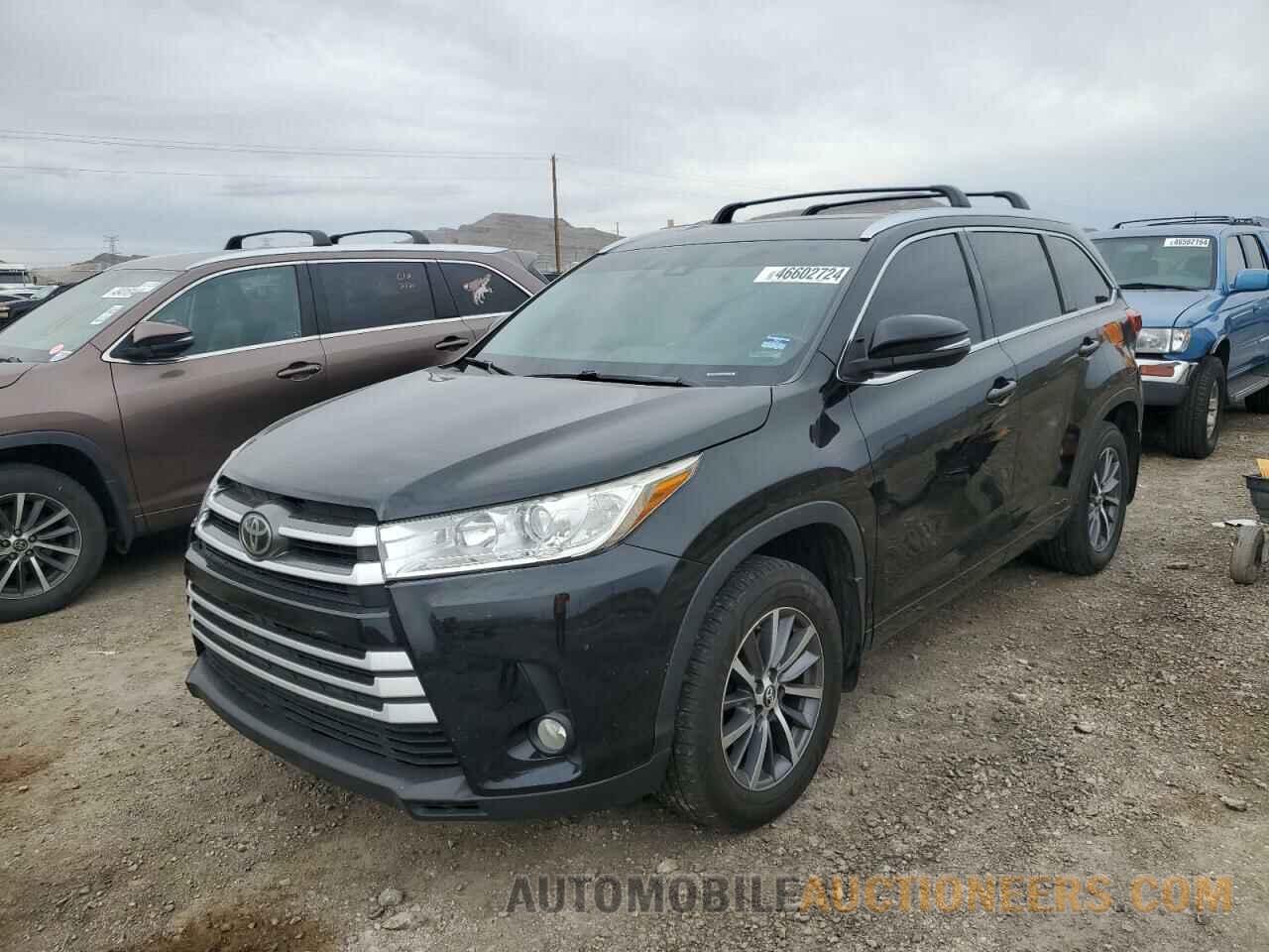 5TDJZRFH0HS434262 TOYOTA HIGHLANDER 2017