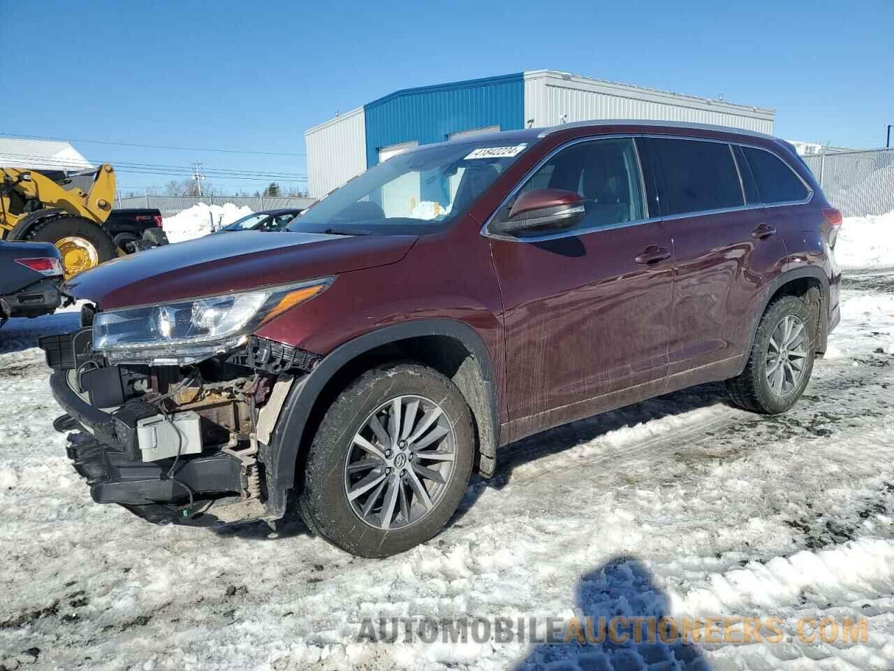 5TDJZRFH0HS436917 TOYOTA HIGHLANDER 2017