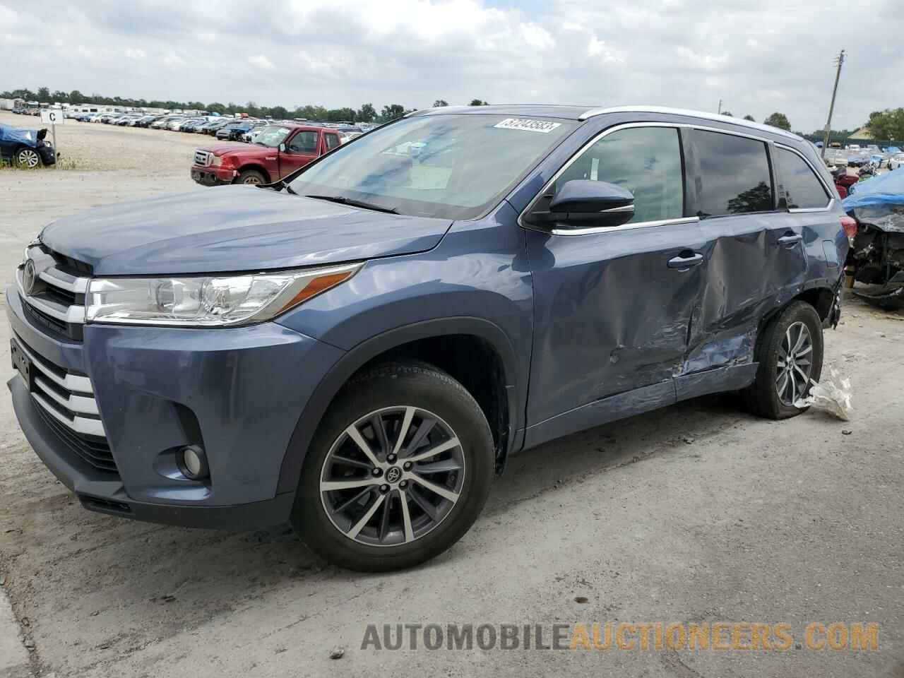 5TDJZRFH0HS450705 TOYOTA HIGHLANDER 2017