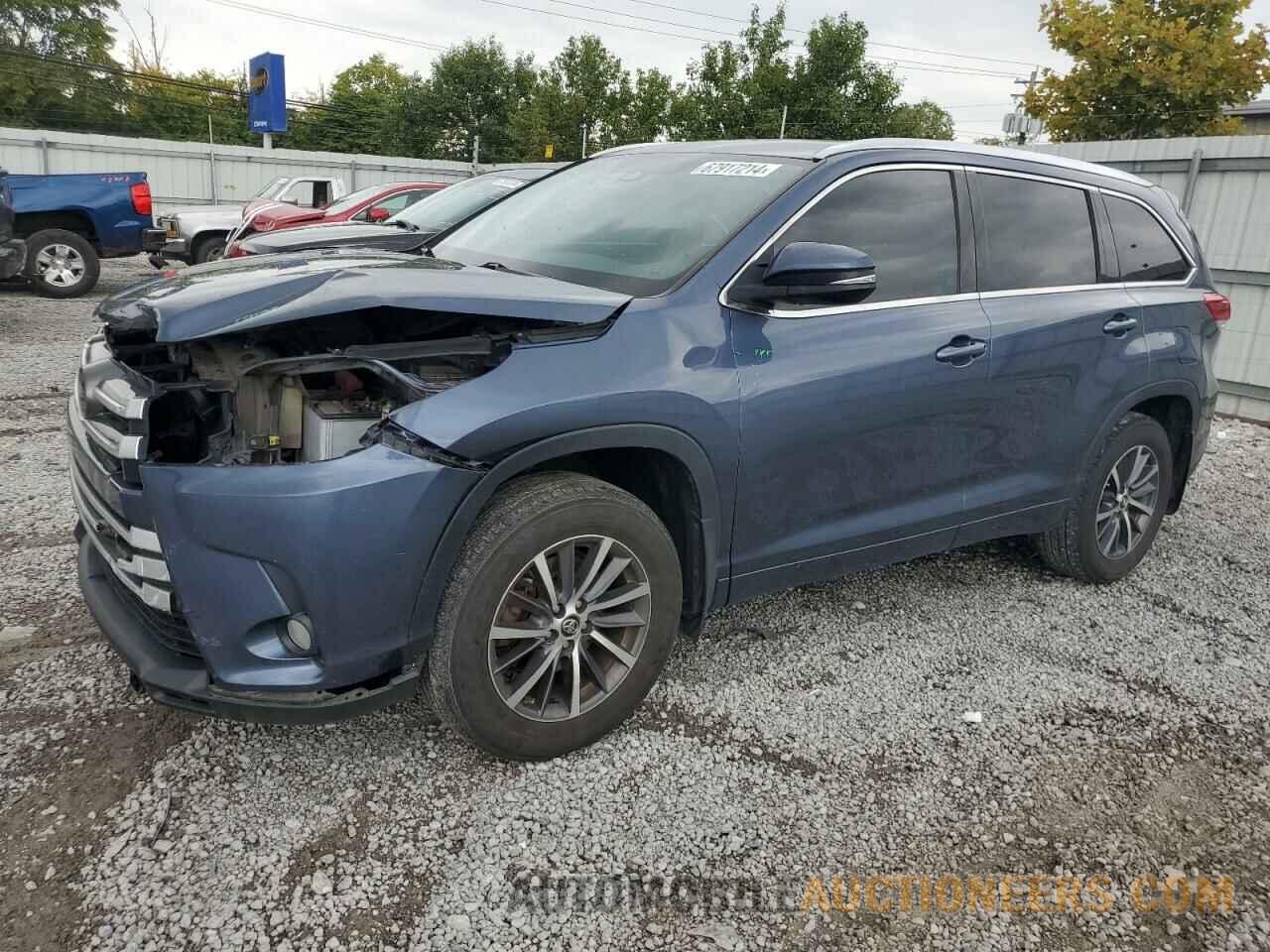 5TDJZRFH0HS454611 TOYOTA HIGHLANDER 2017