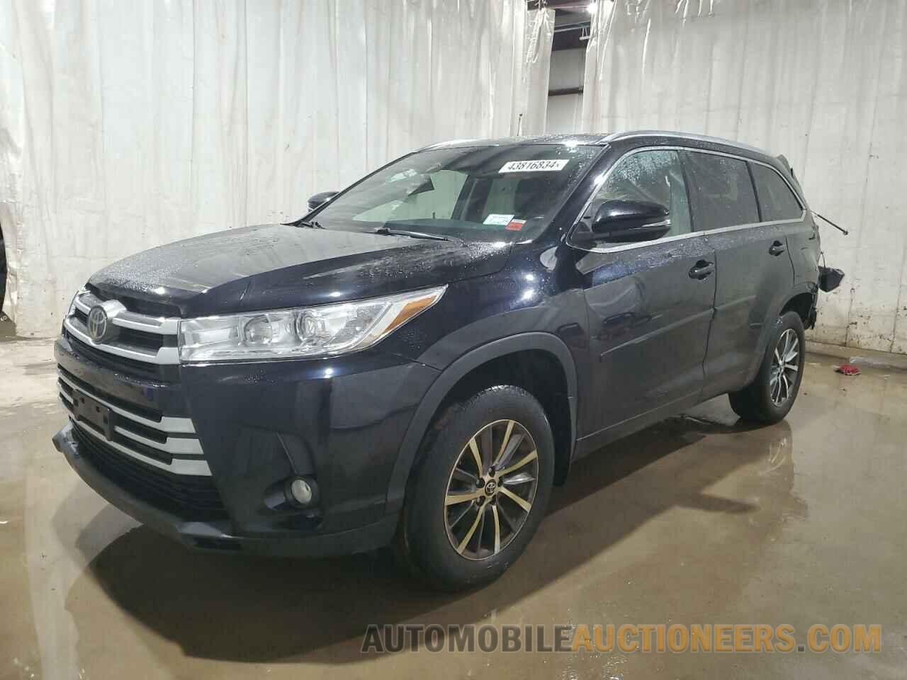 5TDJZRFH0HS458707 TOYOTA HIGHLANDER 2017