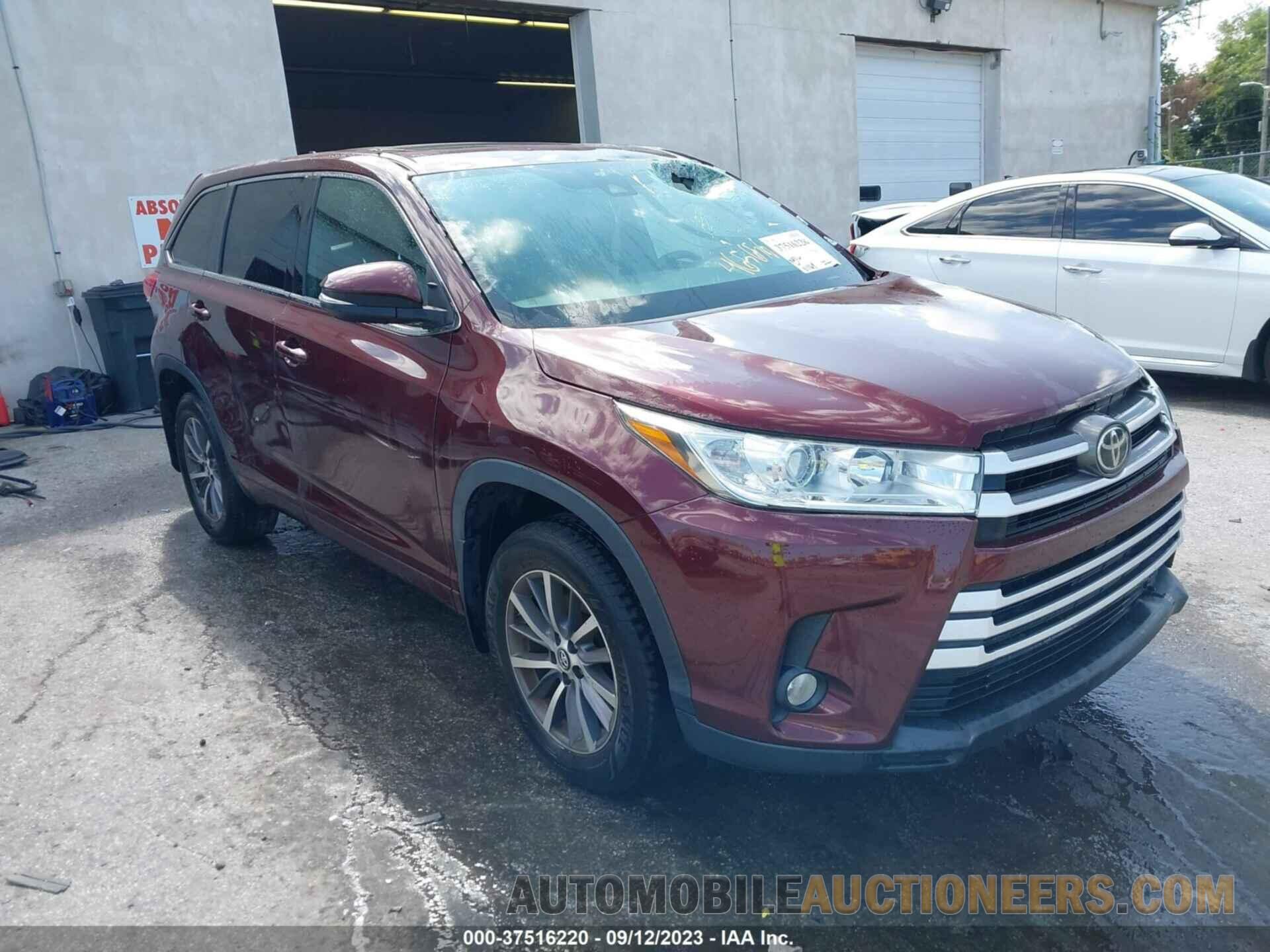 5TDJZRFH0HS465656 TOYOTA HIGHLANDER 2017