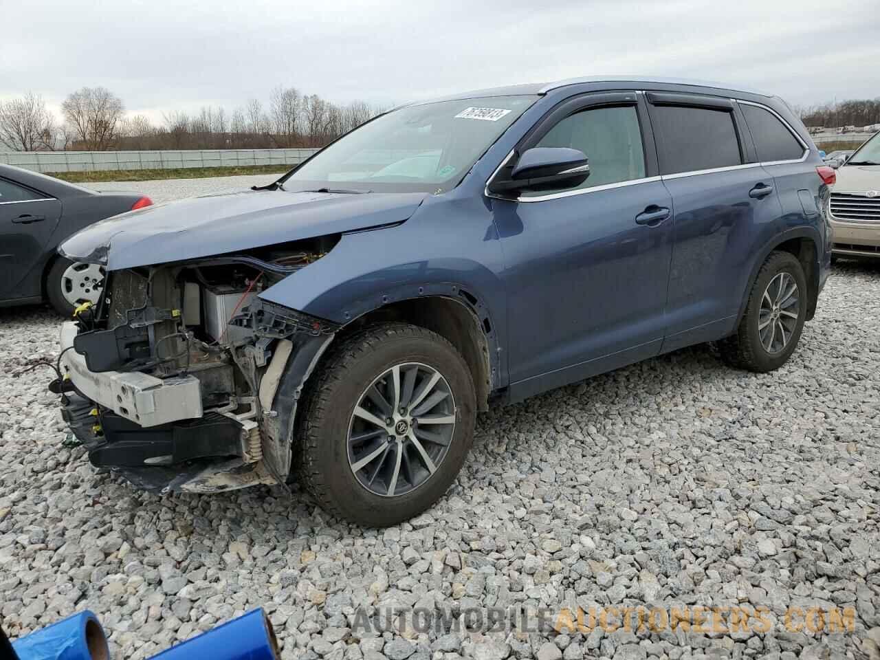 5TDJZRFH0JS488411 TOYOTA HIGHLANDER 2018