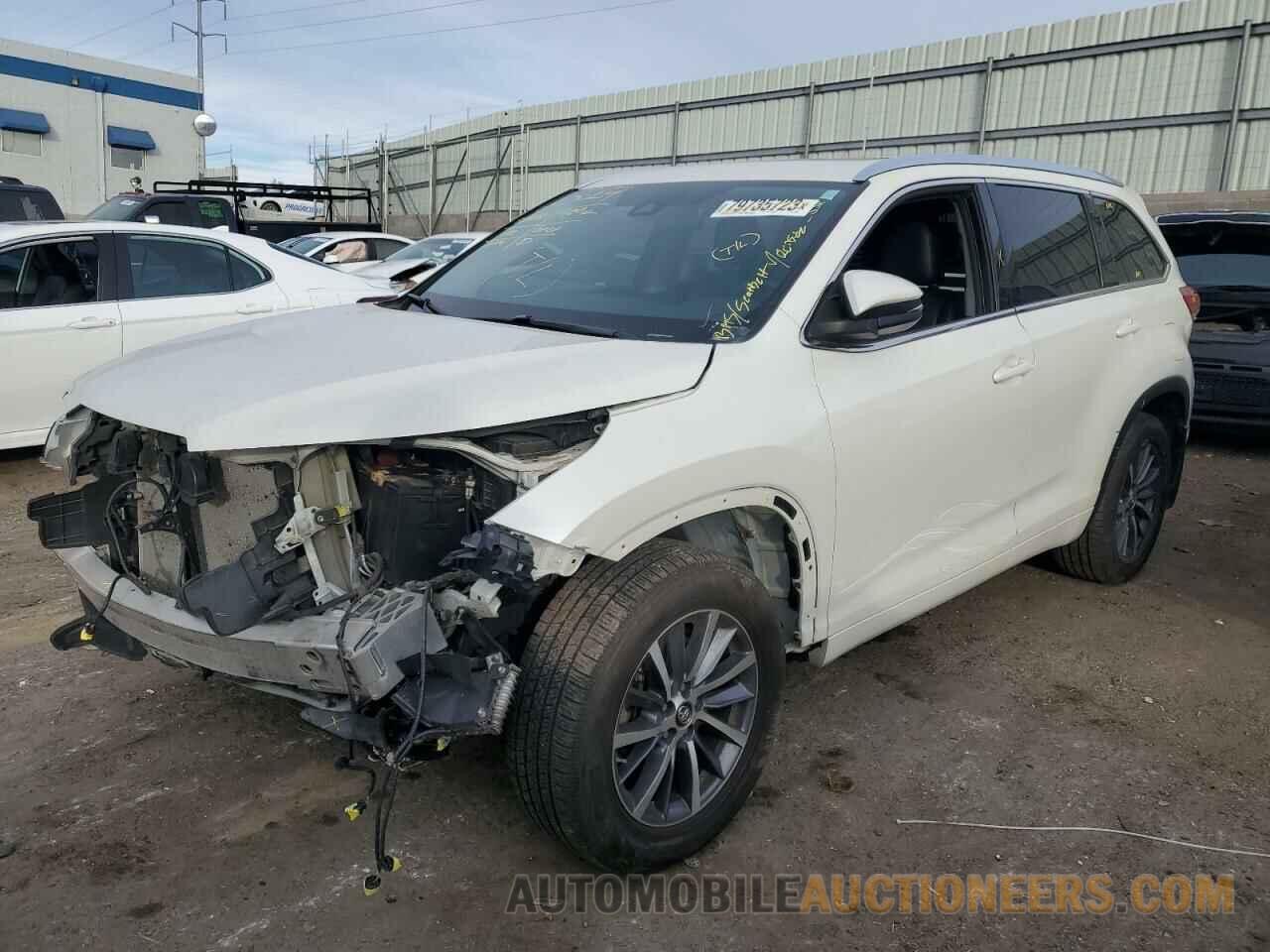 5TDJZRFH0JS538658 TOYOTA HIGHLANDER 2018