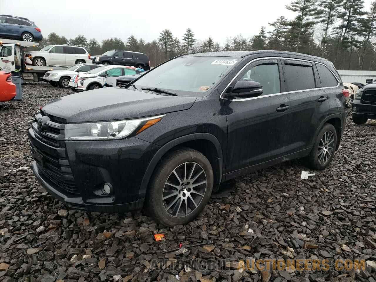 5TDJZRFH0JS552804 TOYOTA HIGHLANDER 2018