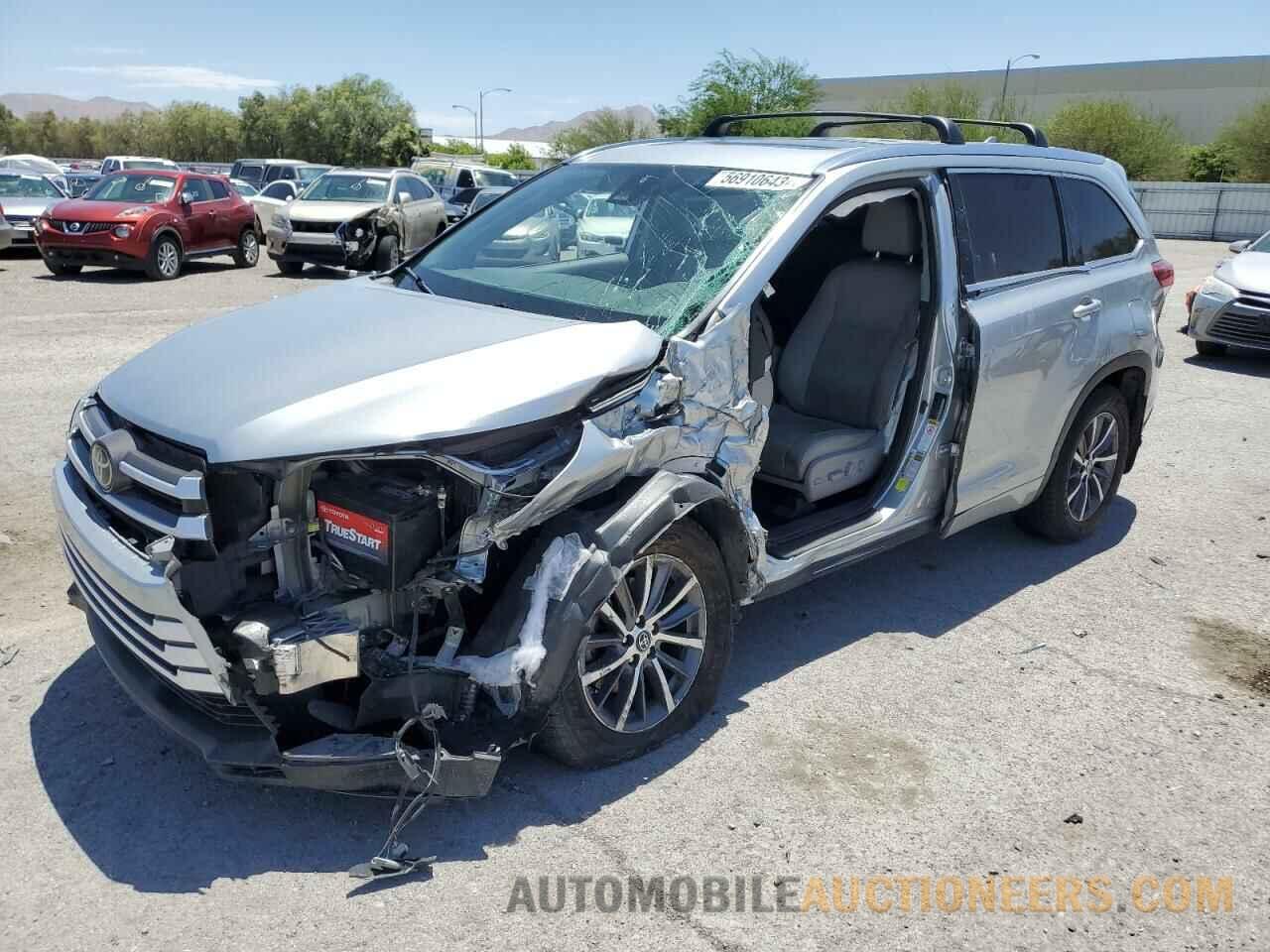 5TDJZRFH0JS552818 TOYOTA HIGHLANDER 2018