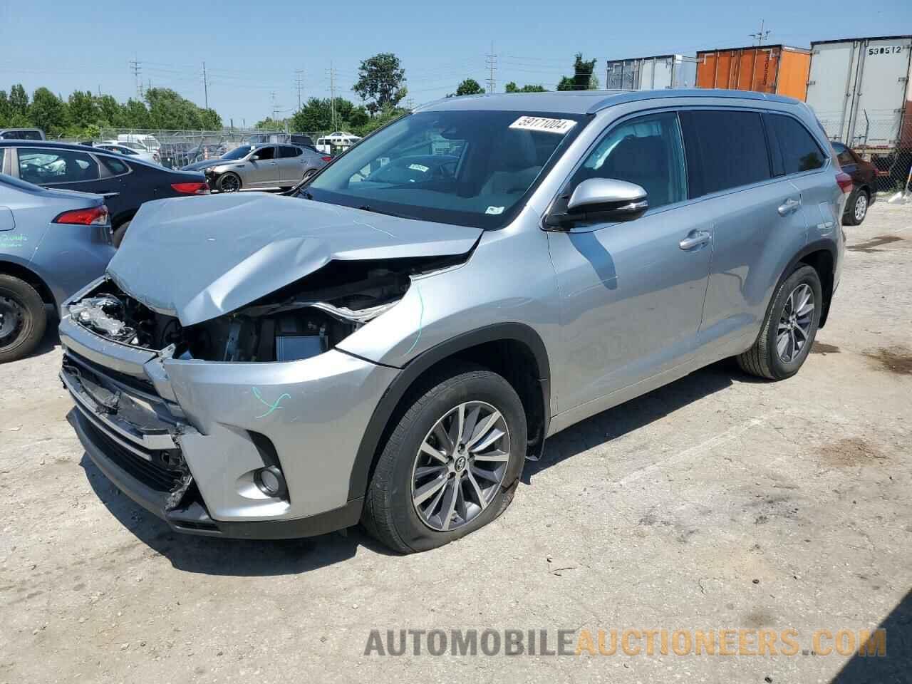 5TDJZRFH0JS553399 TOYOTA HIGHLANDER 2018