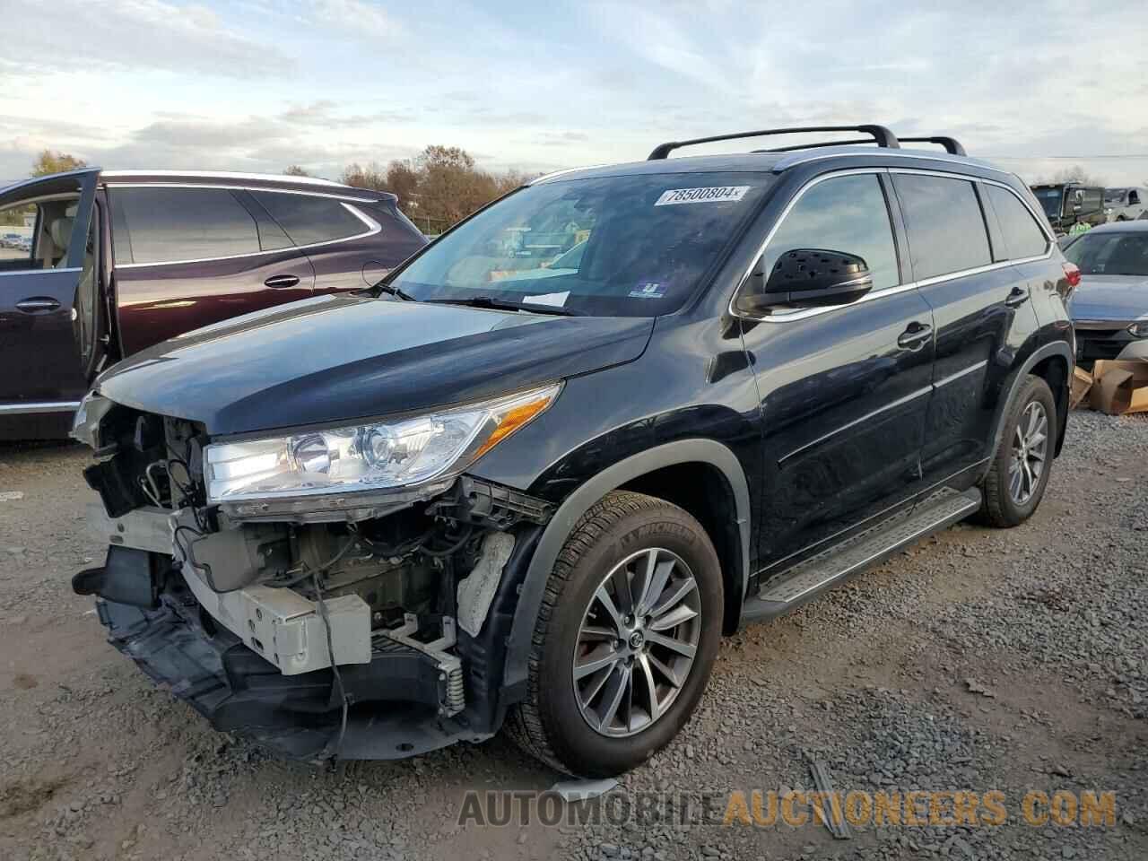 5TDJZRFH0JS557033 TOYOTA HIGHLANDER 2018