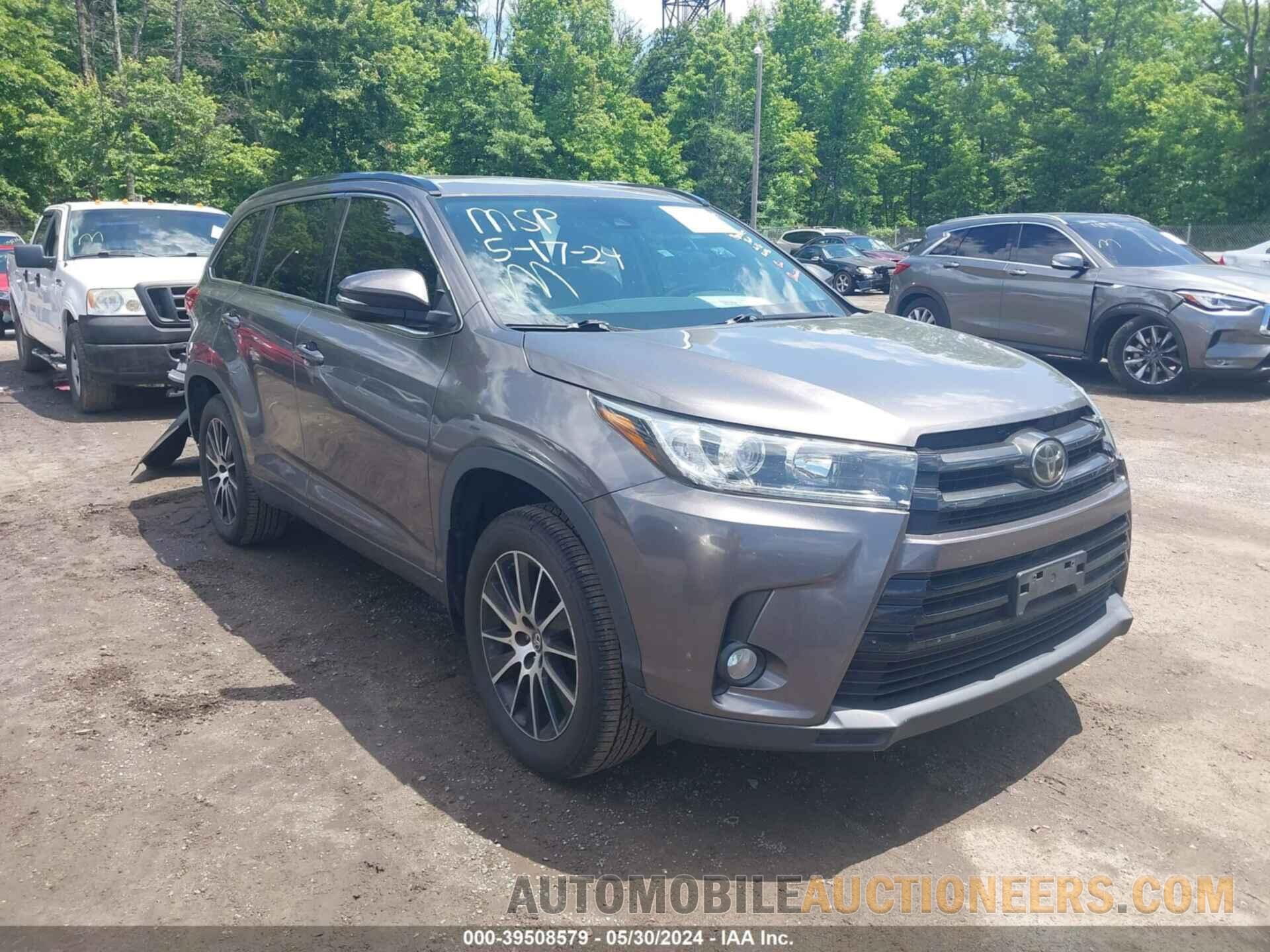 5TDJZRFH0JS558750 TOYOTA HIGHLANDER 2018