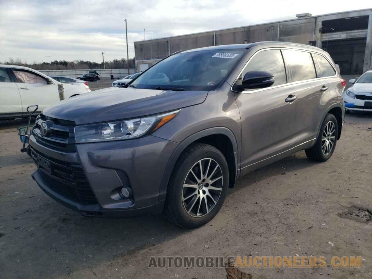 5TDJZRFH0JS819391 TOYOTA HIGHLANDER 2018