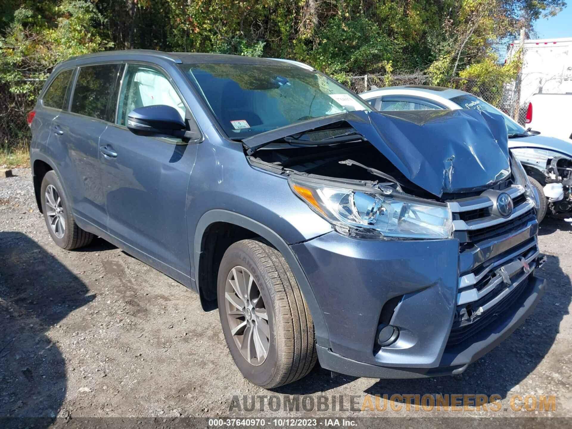 5TDJZRFH0JS851516 TOYOTA HIGHLANDER 2018