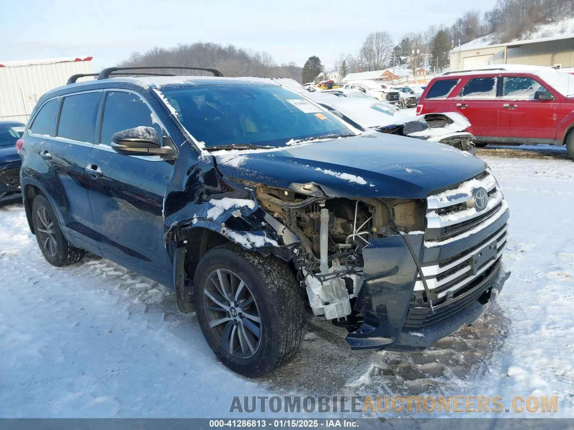 5TDJZRFH0JS888081 TOYOTA HIGHLANDER 2018