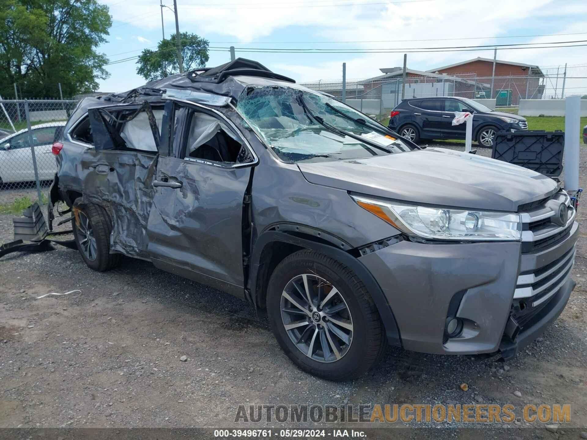 5TDJZRFH0JS888176 TOYOTA HIGHLANDER 2018