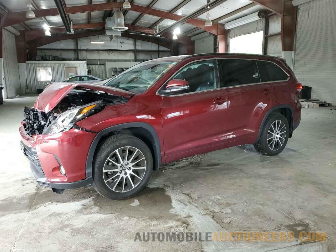 5TDJZRFH0JS897170 TOYOTA HIGHLANDER 2018