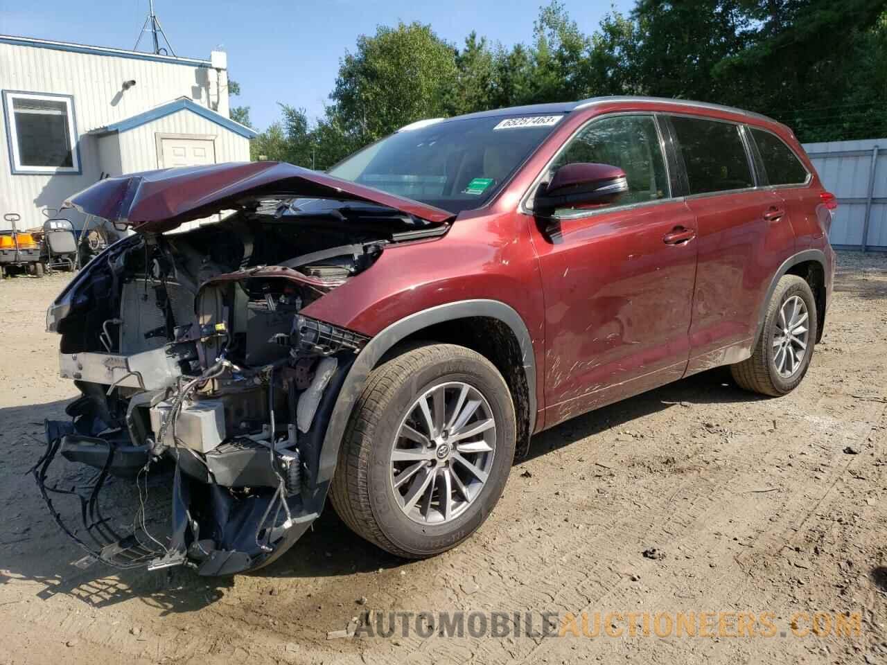 5TDJZRFH0JS899775 TOYOTA HIGHLANDER 2018