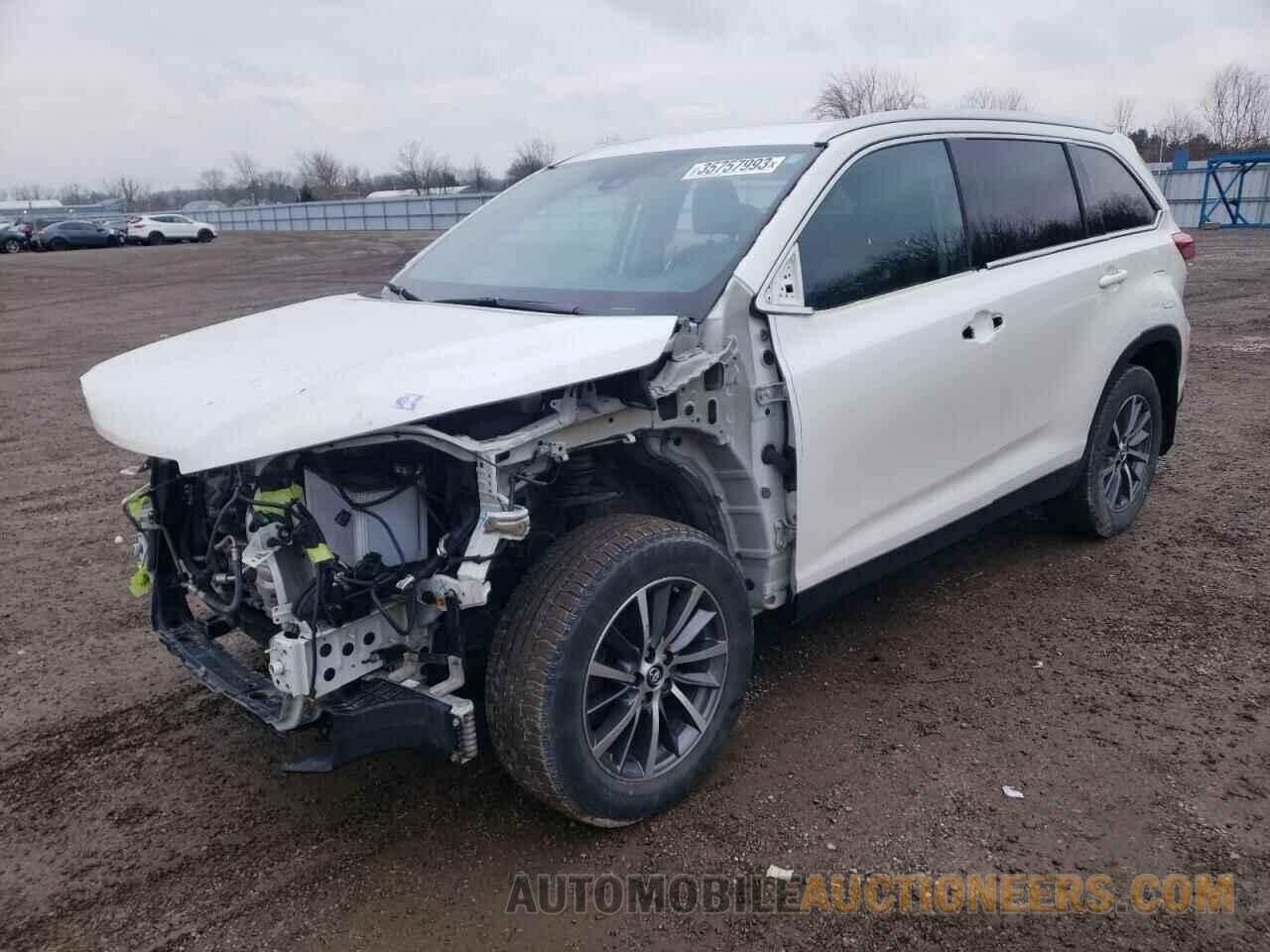 5TDJZRFH0KS570799 TOYOTA HIGHLANDER 2019