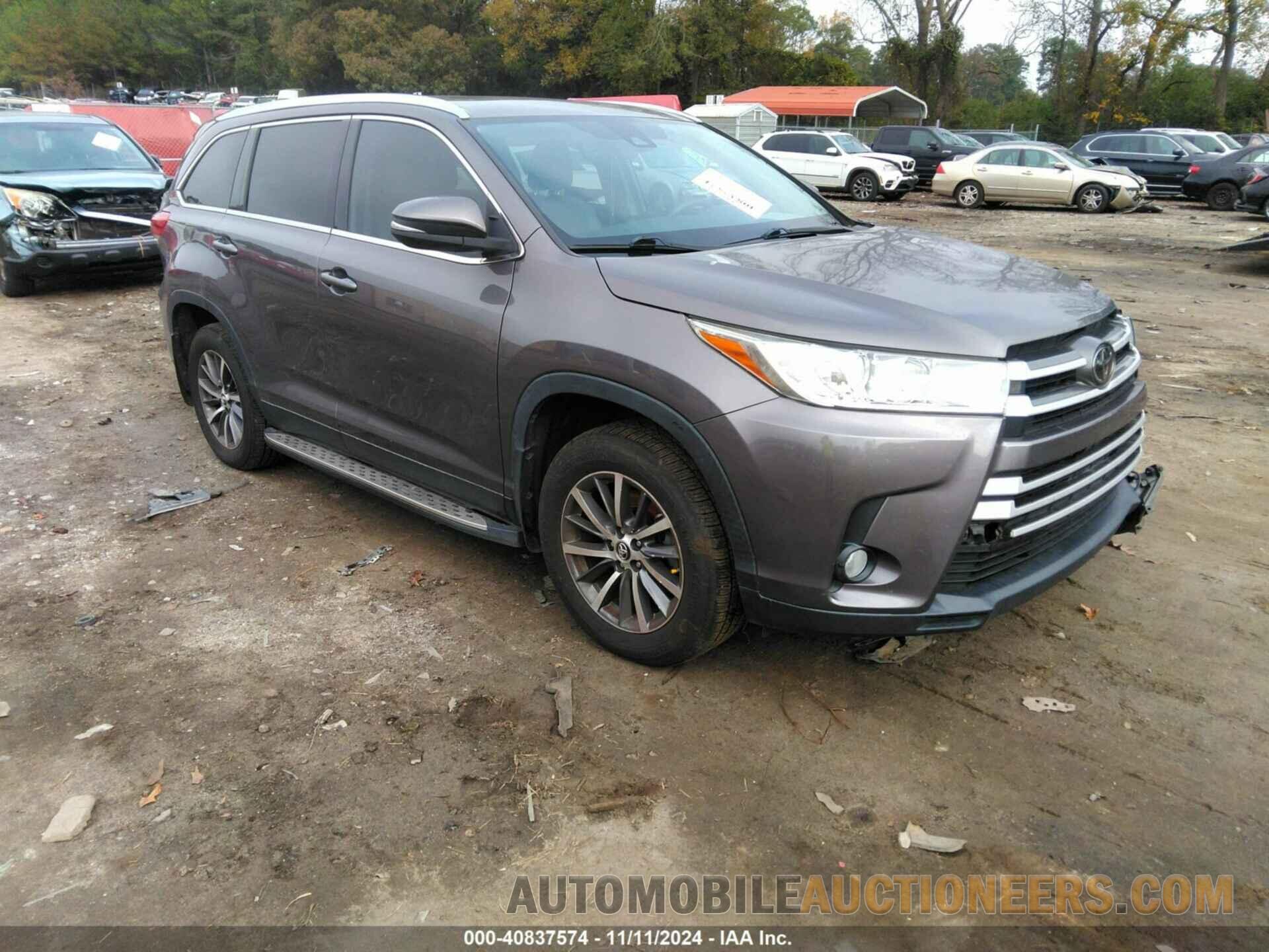 5TDJZRFH0KS579731 TOYOTA HIGHLANDER 2019