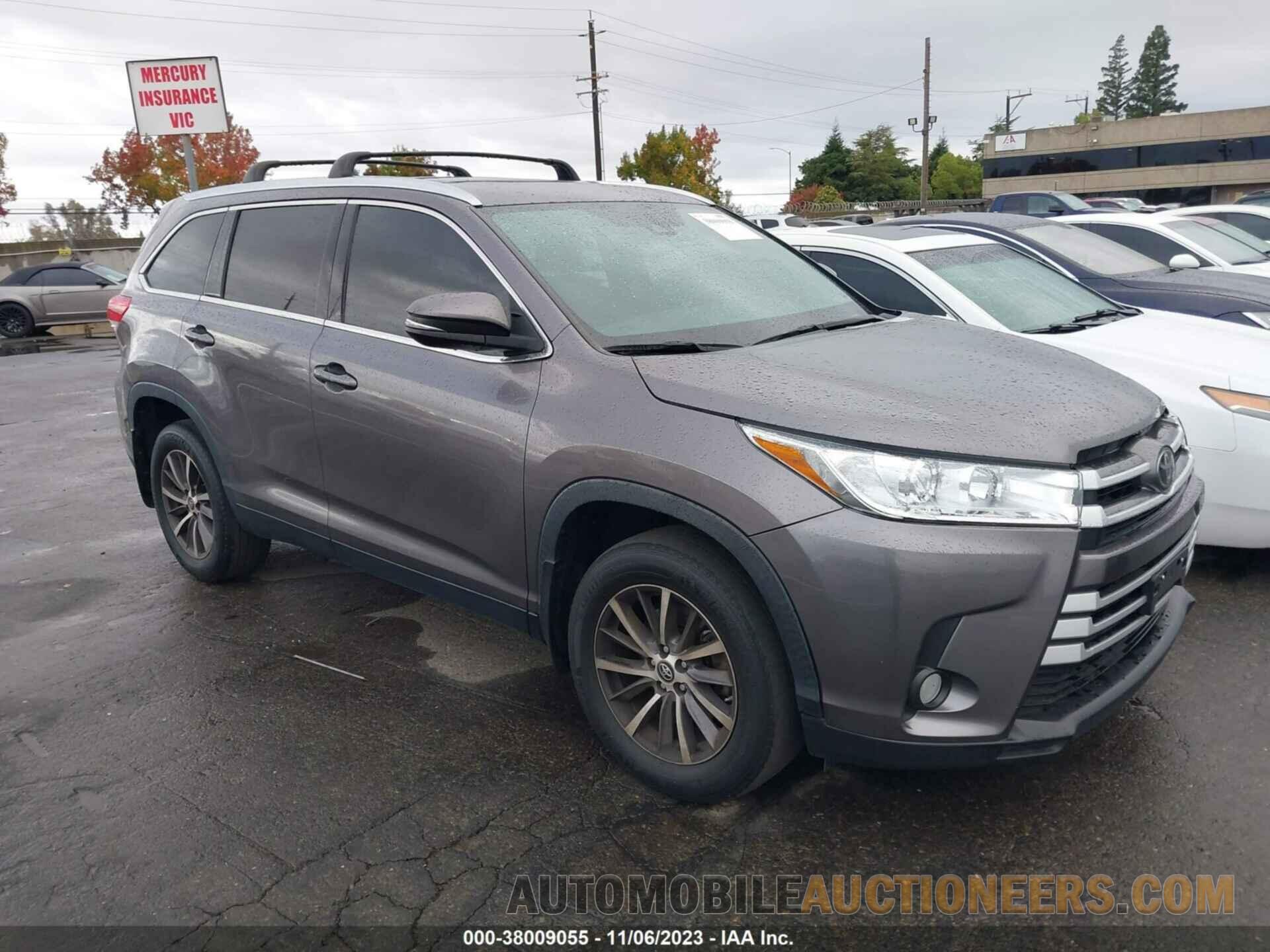 5TDJZRFH0KS591670 TOYOTA HIGHLANDER 2019