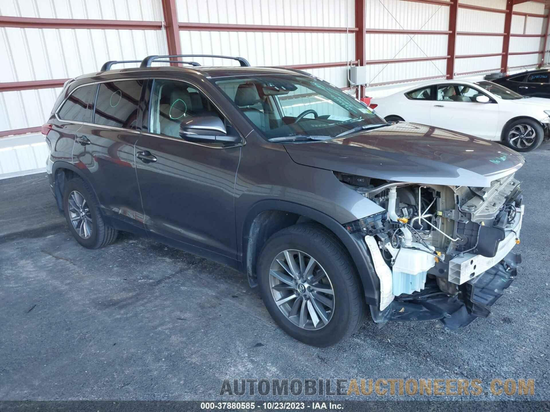 5TDJZRFH0KS592382 TOYOTA HIGHLANDER 2019