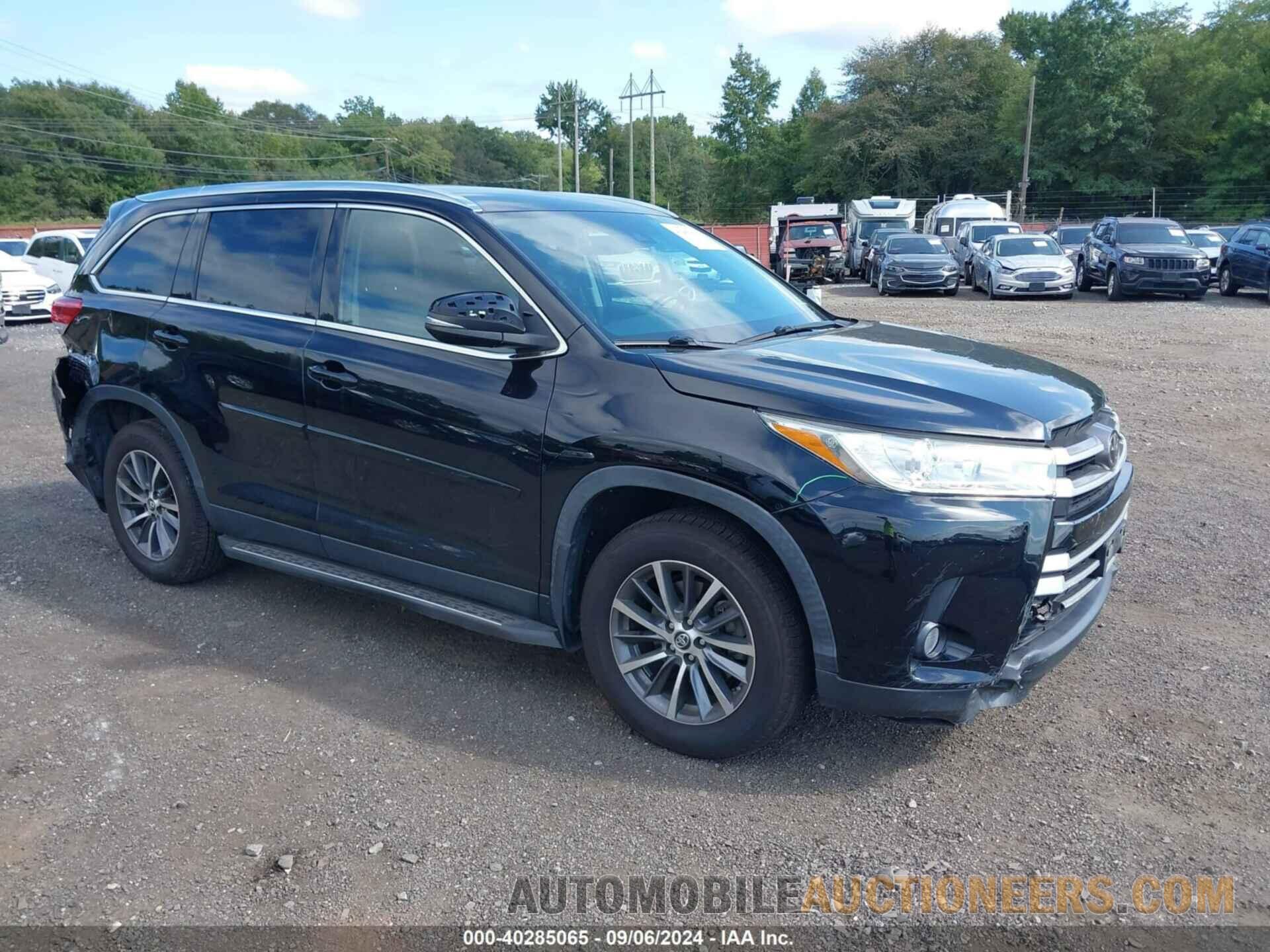 5TDJZRFH0KS594553 TOYOTA HIGHLANDER 2019