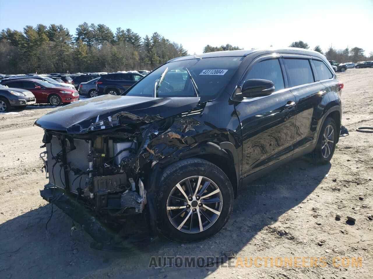 5TDJZRFH0KS596237 TOYOTA HIGHLANDER 2019