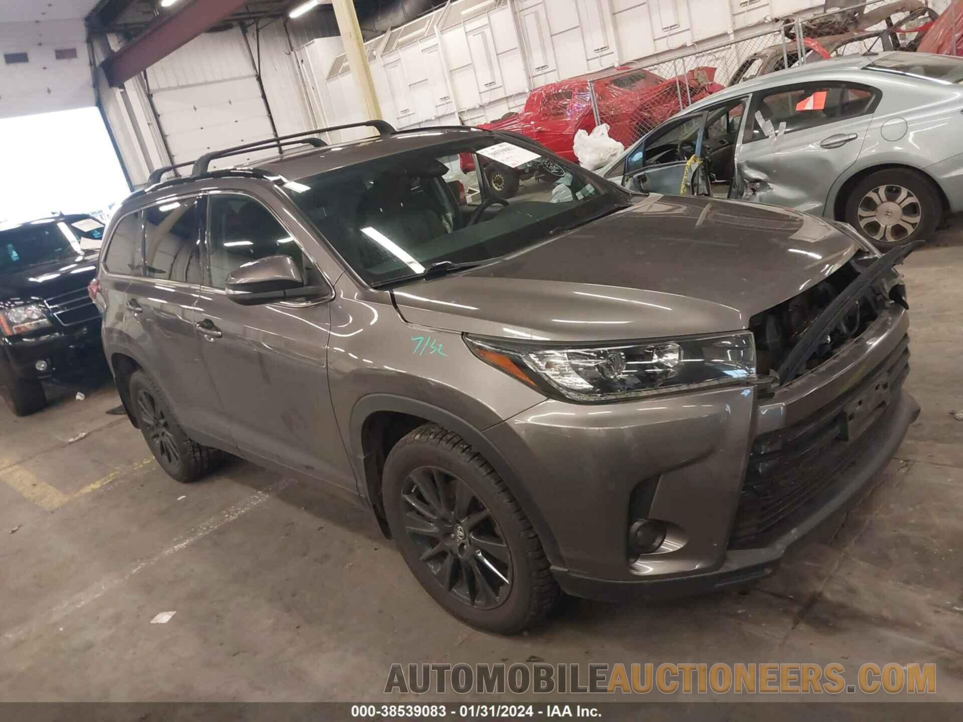 5TDJZRFH0KS598540 TOYOTA HIGHLANDER 2019