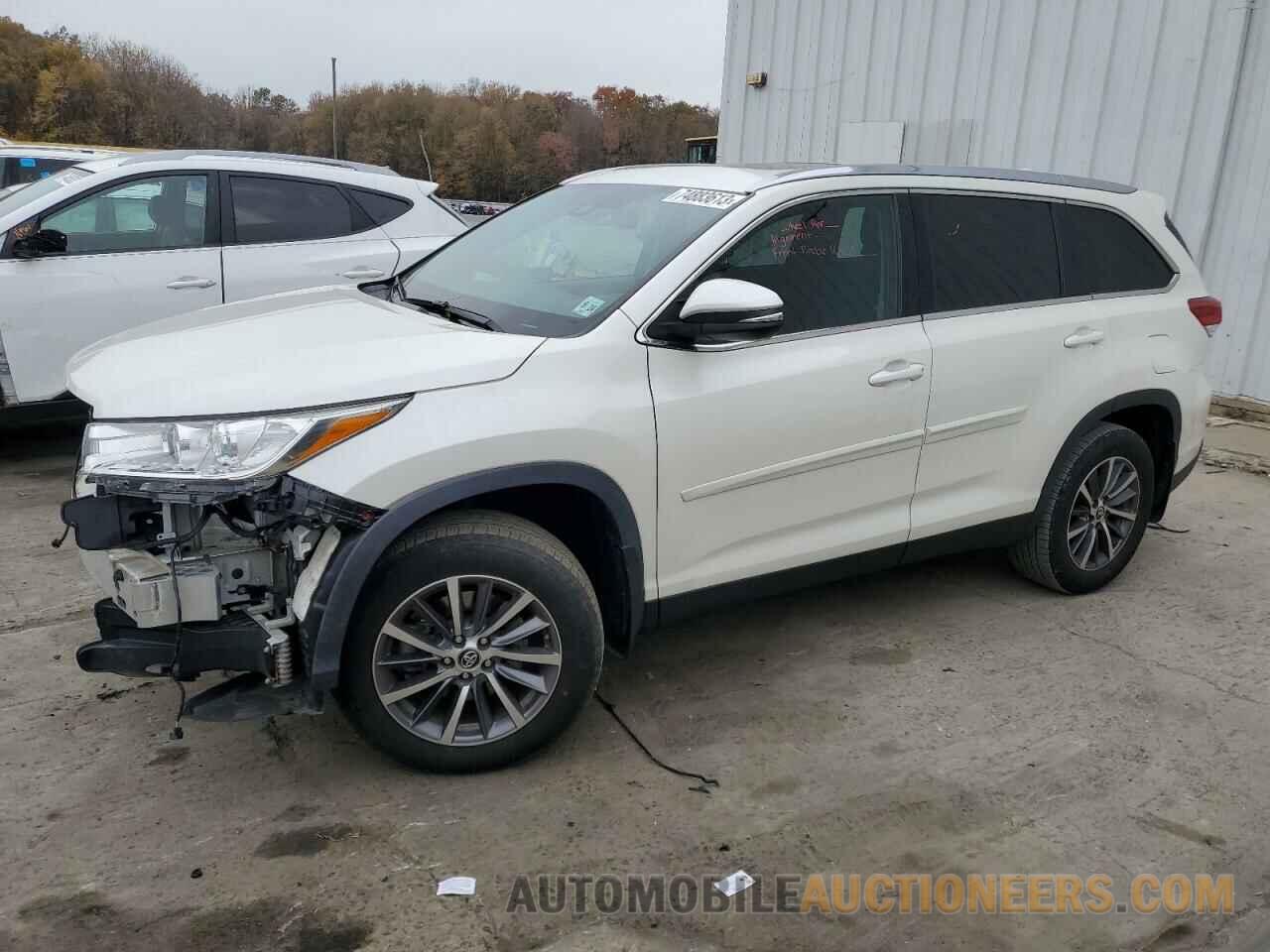 5TDJZRFH0KS614431 TOYOTA HIGHLANDER 2019